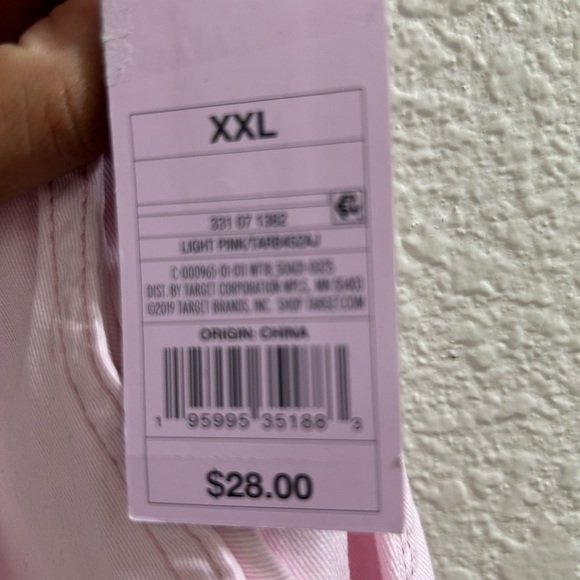 PINK  wide leg pants size xxl - Picture 4 of 7